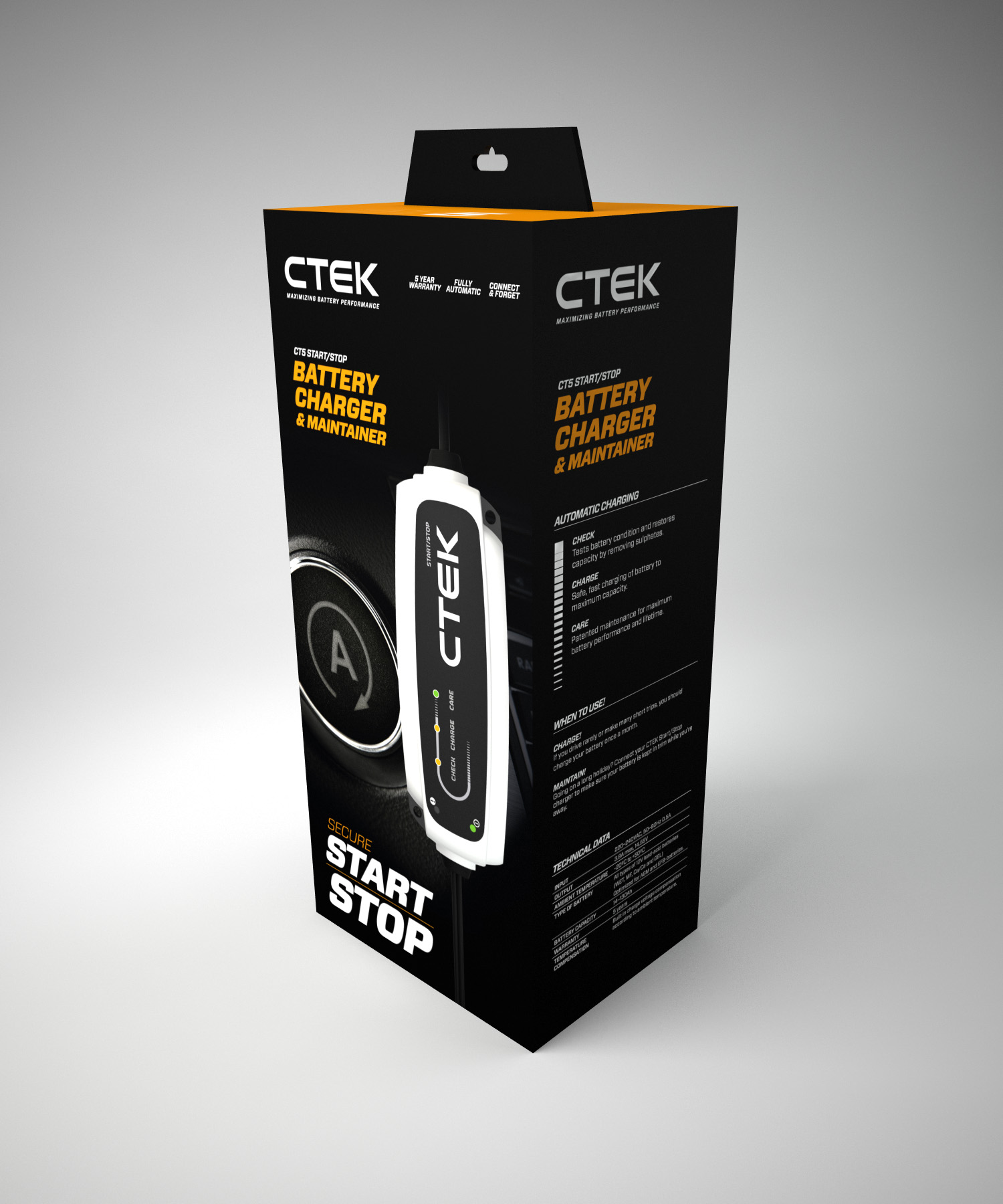 CTEK CT5 Start/Stop - Nabíječky CTEK